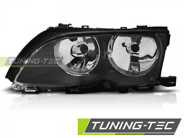 Upgrade Scheinwerfer links für BMW 3er E46 Lim./Touring/Coupe/Cabrio 01-05 schwarz